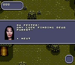 Addams Family Values screenshot 4 for Sega Mega Drive